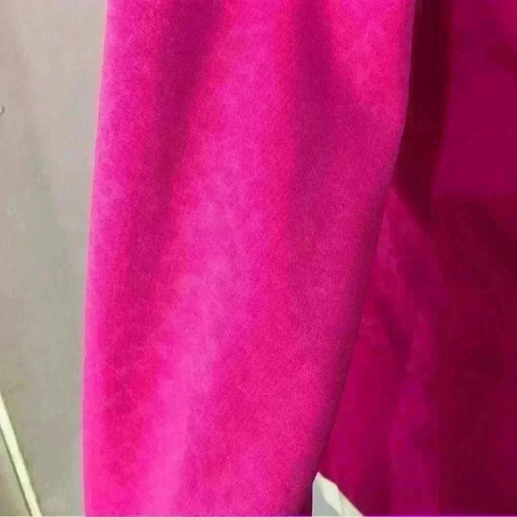 Under Armour Women's Pink Striped Zip Hoodie Fleece Cheetah Size S - Picture 7 of 9